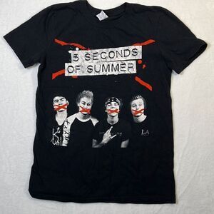 5 seconds of summer: rock out‎ 2015 band T-shirt- women’s small